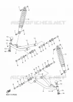 SUSPENSION / ROUE AVANT pour Yamaha RAPTOR 2024