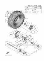 ROUE ARRIERE 2 pour Yamaha WOLVERINE 2024