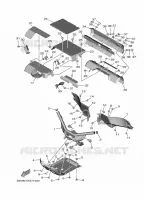 GARDE BOUE pour Yamaha WOLVERINE 2024