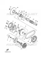 EMBRAYAGE pour Yamaha KODIAK 2024