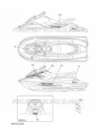 EMBLEME pour Yamaha EX 2024