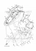 ENGINE HATCH 1 pour Yamaha EX 2024