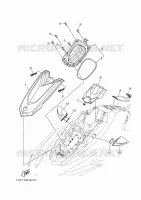 ENGINE HATCH 2 pour Yamaha EX 2024