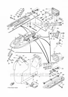 HULL & DECK pour Yamaha EX 2024