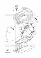 POMPE A HUILE pour Yamaha EX 2024