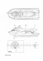 EMBLEME pour Yamaha EX 2024