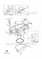 CARENAGE INFERIEUR pour Yamaha 40 2018
