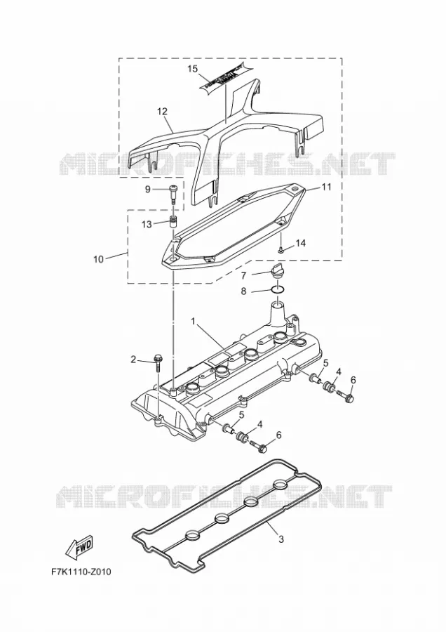 CYLINDRE 1 Yamaha WAVERUNNER 1900 2024 GP  GP1900A-A