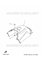 COUVERCLE LATERAL pour Yamaha TIMBERWOLF 1998