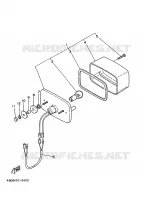 FEU ARRIERE pour Yamaha TIMBERWOLF 1998