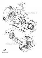 ROUE AVANT pour Yamaha TIMBERWOLF 1998