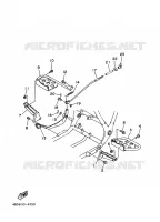 SUPPORT / REPOSE PIEDS pour Yamaha TIMBERWOLF 1998