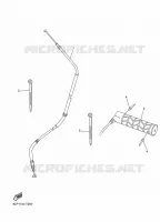 CABLE DE COMMANDE pour Yamaha VK 2021