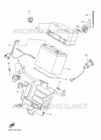 PARTIE ELECTRIQUE 2 pour Yamaha VK 2021