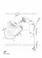 PHARE  pour Yamaha VK 2021