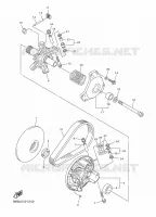 POULIE PRIMAIRE pour Yamaha VK 2021