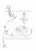 RESERVOIR A ESSENCE pour Yamaha VK 2021