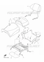 SELLE pour Yamaha VK 2021