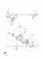 POMPE A HUILE pour Yamaha SIDEWINDER 2021