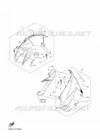 CARENAGE LATERAL  pour Yamaha SRVIPER 2021
