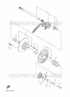 POULIE SECONDAIRE pour Yamaha SRVIPER 2021