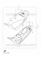 SELLE pour Yamaha SRVIPER 2021