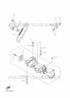POMPE A HUILE pour Yamaha SIDEWINDER 2021