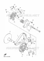 POULIE PRIMAIRE pour Yamaha SIDEWINDER 2021