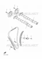 ARBRE A CAMES / CHAINE DE DISTRIBUTION pour Yamaha SIDEWINDER 2023