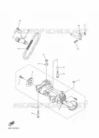 POMPE A HUILE pour Yamaha SIDEWINDER 2023