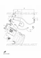 PARTIE ELECTRIQUE 3 pour Yamaha SIDEWINDER 2024