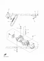 POMPE A HUILE pour Yamaha SIDEWINDER 2024