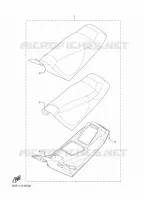 SELLE pour Yamaha TRANSPORTER 2024