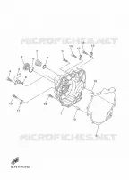 CARTER   MOTEUR 1 pour Yamaha SIDEWINDER 2024