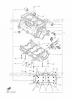 CARTER MOTEUR pour Yamaha SIDEWINDER 2024
