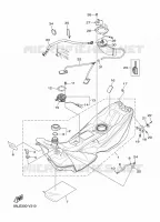 RESERVOIR A ESSENCE pour Yamaha SIDEWINDER 2024