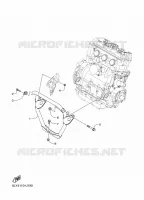 SUPPORT MOTEUR 2 pour Yamaha SIDEWINDER 2024