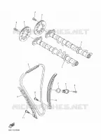 ARBRE A CAMES / CHAINE DE DISTRIBUTION pour Yamaha SIDEWINDER 2024