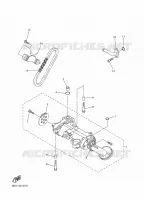 POMPE A HUILE pour Yamaha SIDEWINDER 2024