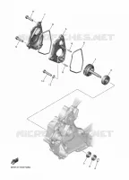 POMPE A EAU / DURITES pour Yamaha YZF 2024