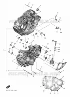 CARTER MOTEUR pour Yamaha YZF 2024