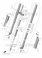 FOURCHE pour Yamaha YZF 2024