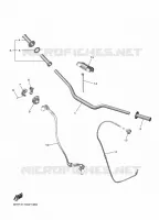 GUIDON ET CABLES pour Yamaha YZF 2024