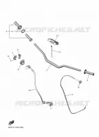 GUIDON ET CABLES pour Yamaha YZF 2024