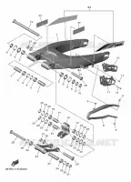 BRAS ARRIERE pour Yamaha YZF 2024