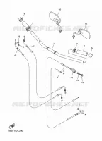 GUIDON ET CABLES pour Yamaha V-STAR 2024
