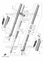 FOURCHE pour Yamaha YZF 2024