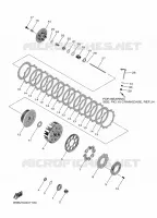 EMBRAYAGE DE DEMARREUR pour Yamaha YZF 2024