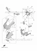 CARENAGES 1  pour Yamaha R1 2024