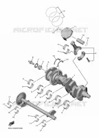 VILEBREQUIN / PISTON pour Yamaha R1 2024